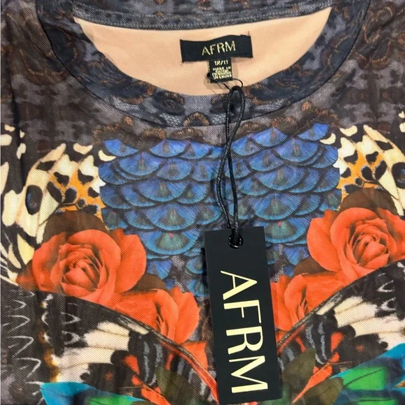 (807) +NWT AFRM DRESS - Picture 7 of 9